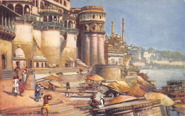 India - VARANASI Benares - General View Of Ghats - Publ. Raphael Tuck & Sons - Indien