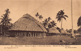Samoa - APIA - Native House - Publ. Missions Of The Marist Fathers 20 - Samoa