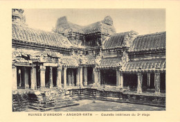 Cambodge - Ruines D'Angkor - ANGKOR VAT - Courette Intérieure Du 3ème étage - Ed. Nadal  - Cambogia