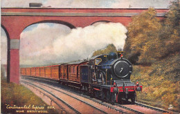 England - BRENTWOODContinental Express Near Brentwood - Great Eastern Railway - Publ. Raphael Tuck & Sons Famous Express - Sonstige & Ohne Zuordnung