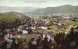 ČESKO Czech Rep. - KARLOVY VARY Karlsbad - Panorama Von Josephhöhe - Tchéquie