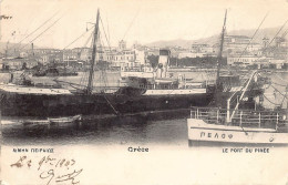 Greece - PIRAEUS - The Harbour - Steamer Pelos - Publ. Pallis & Kotzias 111 - Greece