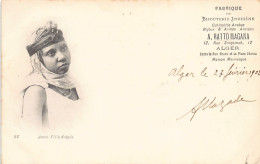 Algérie - Kabylie - Jeune Fille Kabyle - Ed. J. Geiser 86 - Femmes