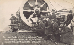 Spartakusaufstand - BERLIN - Januar 1919 - Auf Dem Dache Des Brandenburger Tores - FOTOKARTE - Verlag N.P.G. 6548 - Autres & Non Classés