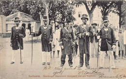 SURINAME Bushnegroes' Governor (Granman) And His Captains - Publ. Eug. Klein 15. - Suriname