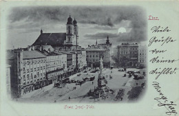 Österreich - Linz (OÖ) Franz Josef-Platz - Mondkarte - Linz
