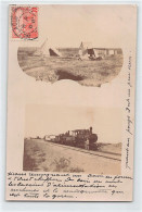Tunisie - Machien De Secours Remorquant Un Train En Panne à L'Oued Chaffar - CARTE PHOTO Octobre 1907 - Ed. Inconnu  - Tunesien