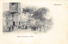 Sierra-Leone - FREETOWN - End Of Sunday Service - Publ. Unknown  - Sierra Leona