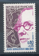 1822** Jean Giraudoux - Unused Stamps