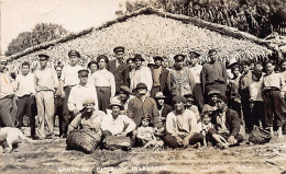 PITCAIRN ISLANDS - Group Of Pitcairn Islanders - REAL PHOTO - Publ. H. Y. Scott Ltd. - Isole Pitcairn