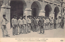 Viet-Nam - Arrivée à Marseille Du Détachement De Soldats Annamites Pour Le 14 Juillet 1913 - Ed. E.L.D. Série Nos Troupe - Vietnam