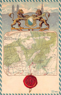 ZÜRICH - Karte Vom Zürich Und Alisberg - Verlag CTK 3004c - Zürich