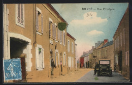 CPA Bierné, Rue Principale, Vue De La Rue  - Sonstige & Ohne Zuordnung