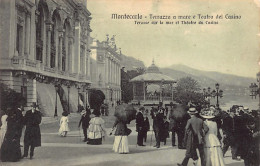 MONTE-CARLO - Terrazza A Mare E Teatro Del Casino - Ed. En Italie  - Autres & Non Classés