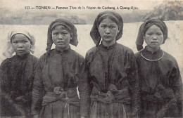 Viet-Nam - TONKIN - Femmes Thos De La Région De Cao-Bang, à Quang Uyen - Ed. P.  - Vietnam