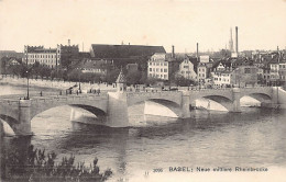 BASEL - Neue Mittlere Rheinbrücke - Verlag Franco-Suisse 3096 - Basilea