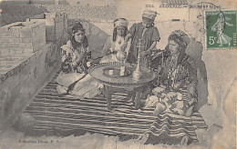 Algérie - Mauresques Prenant Le Thé Sur Une Terrasse - Ed. Collection Idéale P.S. 224 - Vrouwen