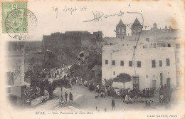 Tunisie - SFAX - Une Procession De Fête Dieu - Cliché Gaulis - Ed. ND Phot. Neurdein  - Tunesien