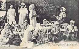 Algérie - ALGER - Manufacture De Tapis D'Orient - Femmes Arabes Dévidant Les Laines - Ed. Inconnu 6 - Alger