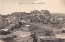 Liban - BAABDA - Vue Générale - Ed. Inconnu 25 - Libano