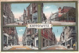 Poland - KATOWICE Kattowitz - Grundmannstrasse - Querstrasse - Direktionstrasse - Publ. Unknown  - Polen
