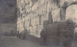 Israel - JERUSALEM - The Wailing Wall - REAL PHOTO - Publ. Unknown 29 - Israël