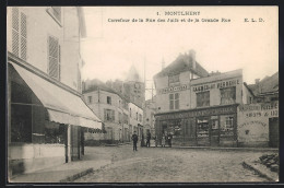 CPA Montlhéry, Carrefour De La Rue Des Juifs Et De La Grande Rue  - Autres & Non Classés