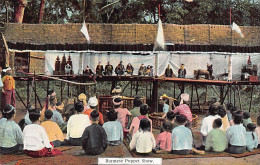 MYANMAR Burma - Burmese Puppet Show - Publ. D. A. Ahuja 45 - Myanmar (Burma)