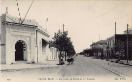 Tunisie - FERRYVILLE Menzel Bourguiba - La Poste Et L'Avenue De France - Ed. Neurdein ND Phot. 199 - Tunesien