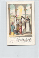 China - Baptism Of A Chinese Orphan - HOLY CARD Not A Postcard - Publ. Oeuvre De La Sainte-Enfance  - China