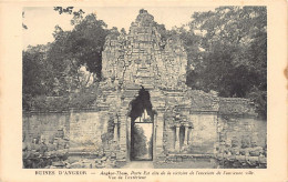 Cambodge - Ruines D'Angkor - Angkor Thom - Porte Est - Ed. Nadal 135 - Cambodia