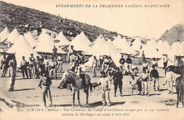 Maroc - AIN SFA - Camp D'artillerie Occupé Par La 17ème Batterie Section De Montagne - Ed. Boumendil 372 - Altri & Non Classificati