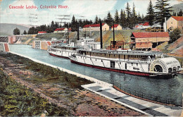 Usa - CASCADE LOCKS (OR) Dalles City Paddle Boat, Columbia River - Other & Unclassified