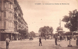 ALGER - Le Rond-point Du Champ De Manoeuvres - Alger