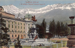 Österreich - Innsbruck (T) Kaiserliche Hofburg - Denkmal Herzog Leopold V - Innsbruck