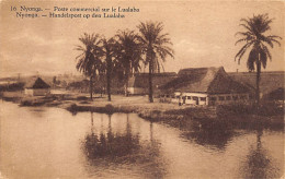 Congo Kinshasa - NYONGA - Poste Commercial Sur La Rivière Lualaba - Ed. Entier Postal 45 Centimes 16 - Belgisch-Kongo