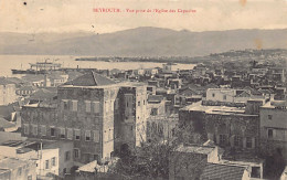 Liban - BEYROUTH - Vue Prise De L'église Des Capucins - Ed. La Poste Française 18 - Lebanon