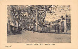 Bénin - PORTO NOVO - L'avenue Gabriel - Ed. E.R.  - Benín