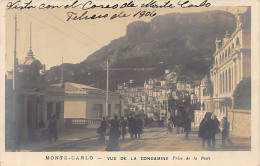 MONTE-CARLO - Vue De La Condamine, Prise De La Poste - TORAGE BROMURE - Ed. Inconnu  - Autres & Non Classés
