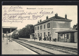 CPA Bazancourt, La Gare, Vue Intérieure, La Gare  - Autres & Non Classés