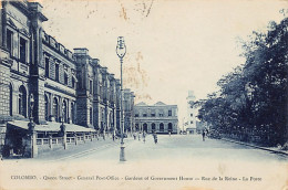 Sril Lanka - COLOMBO - Queen Street - General Post Office - Gardens Of Government House - Publ. H. Grimaud  - Sri Lanka (Ceylon)