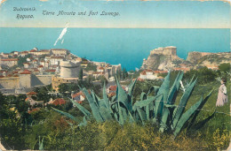 Postcard Croatia Dubrovnik Ragusa Fort Lorenzo - Croatie