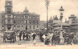 South Africa - JOHANNESBURG - A Corner Of Market Square - Publ. Sallo Epstein & Co.  - Zuid-Afrika
