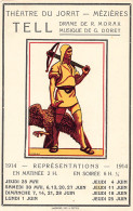 Théâtre Du Jorat - MÉZIÈRES (NE) Tell, Drame De R. Morax Musique De G. Doret - Saison 1914 - Ed. A. Petter  - Autres & Non Classés