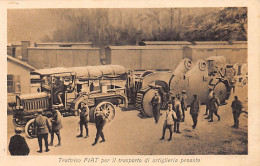 Prima Guerra Mondiale - Trattrice FIAT Per Il Trasporto Dia Rtiglieria Pesante - Andere & Zonder Classificatie