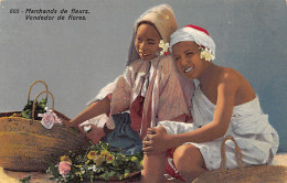 Tunisie - Marchands De Fleurs - Vendedor De Flores - Ed. Lehnert & Landrock 668 - Tunisie