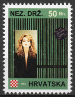 Sandra - Briefmarken Set Aus Kroatien, 16 Marken, 1993. Unabhängiger Staat Kroatien, NDH. - Croatie