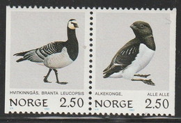 NORVEGE - N°839a ** (1983) Oiseaux - Unused Stamps