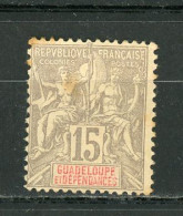 GUADELOUPE - ALLÉGORIE  - N°Yt 42 Obli. ! - Used Stamps