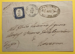 1862 PENNABILLI 20 CENT  X RAVENNA - Sardinië